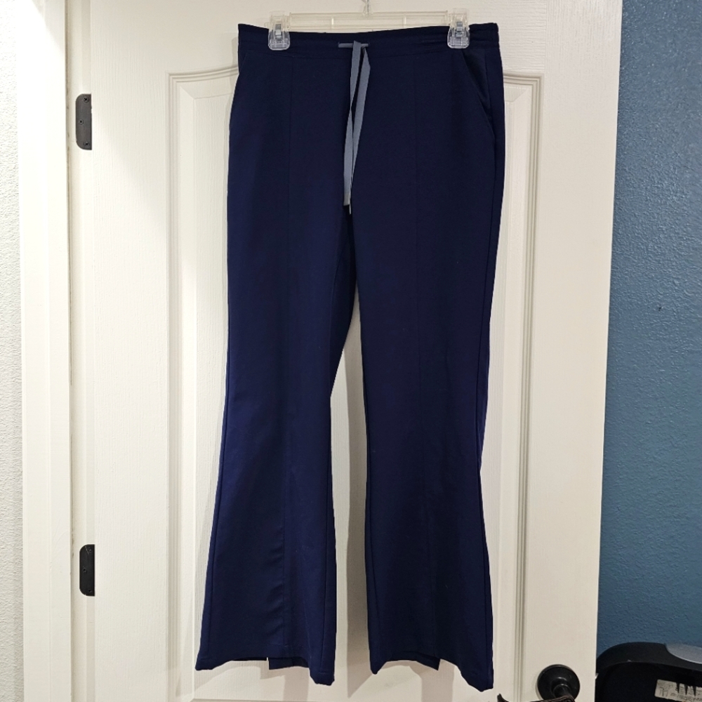 Limited Edition Navy FIGS Slim Flare Scrub Pant